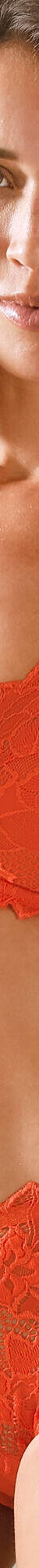Soutien-gorge forme emboîtante dentelle unie Arum - avec armatures (orange) Soutien-gorge forme emboîtante dentelle unie Arum - avec armatures (orange)